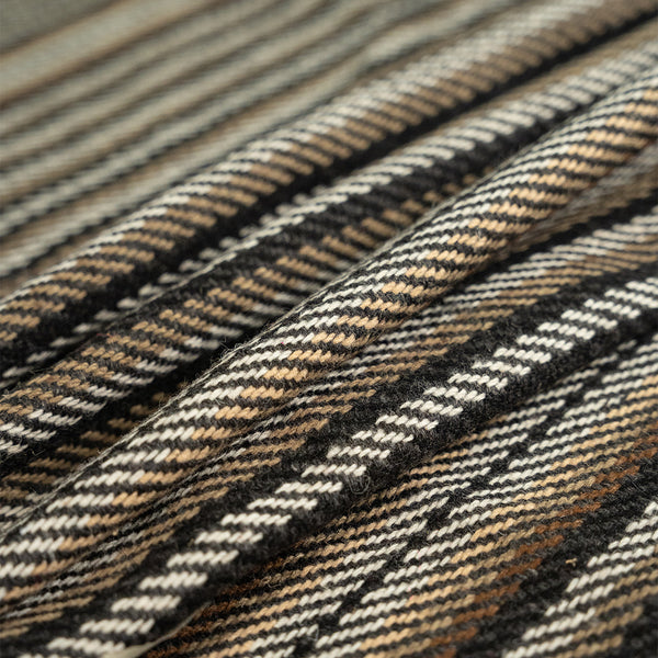 Poncho Brown Stripes