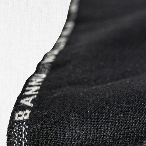 Super Shirting Unstitched Fabric # black