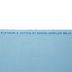 Cotton Dyed-Yarn Sky Blue