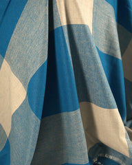 Ladies Cotton Blue Check